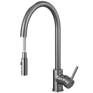 Torneira Monocomando Gourmet de Cozinha (Barbados Grafite Fosca)