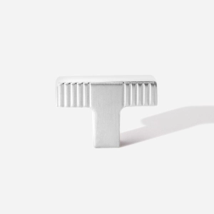 Puxador para Móvel Ponto Zamac (Petra Escovado)