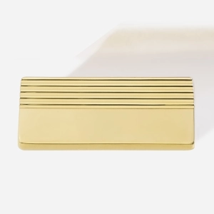 Puxador para Móvel Alça Sobrepor 32 mm Zamac (Troia Dourado)