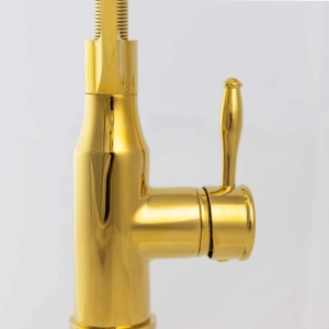 Torneira Monocomando Gourmet de Cozinha (Riviera Dourada)