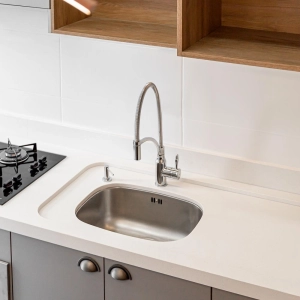 Torneira Monocomando Gourmet de Cozinha (Riviera Cromada)