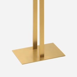 Toalheiro de Piso em Inox (Bellini Dourado)