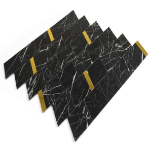 Pastilhas Adesivas Metálicas (Marquina Gold)