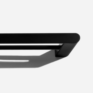 Porta Toalhas Duplo Inox (Picasso Preto Fosco)