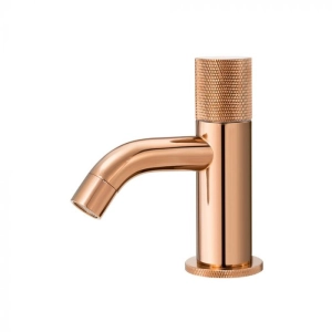 Torneira Baixa de &Aacute;gua Fria para Banheiro (Murat Ros&eacute; Gold)