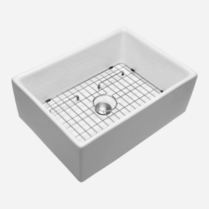 Kit Cuba Fazenda Lou&ccedil;a com Acess&oacute;rios Escovado (Amalfi Branca)