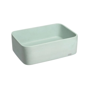 Produto Cuba de Banheiro Concreto Apoio Retangular 42 cm (Tessa Acqua)