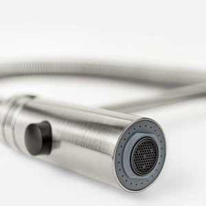 Torneira Monocomando Gourmet de Cozinha Inox (Capri Escovada)