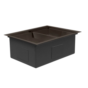 Cesto Escorredor Inox para Cuba Workstation 36x23 cm (Grafite Fosco)