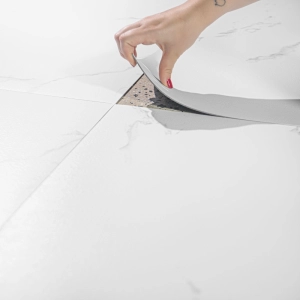 Piso Vin&iacute;lico Adesivo Autocolante em Placa (Calacata)