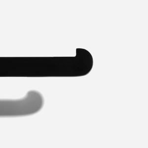 Papeleira de Banheiro Inox (Picasso Preto Fosco)