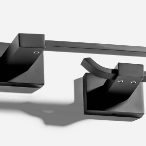 Kit de Acessórios para Lavabo (Mondrian Preto Fosco)