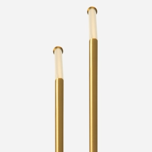 Toalheiro de Piso em Inox (Rizzi Dourado Fosco) - Outlet