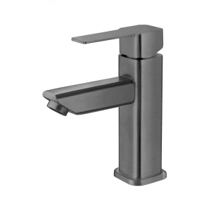 Produto Torneira Monocomando Baixa para Banheiro Inox (Adda Grafite Fosca)