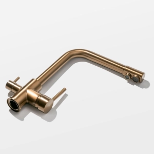 Torneira Monocomando Girat&oacute;ria de Filtro (Ubatuba Ros&eacute; Gold Fosca)