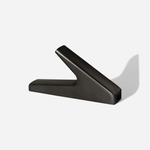 Cabide com Gancho de Parede Zamac (Lapa Preto Fosco)