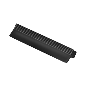 Puxador para M&oacute;vel Al&ccedil;a Sobrepor 96 mm Zamac (Troia Preto Fosco) - Outlet