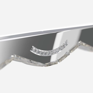 Lustre Pendente de Cristal com LED (&Aacute;quila II)