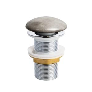 V&aacute;lvula Click de Lou&ccedil;a para Cubas (M&aacute;rmore Grigio)