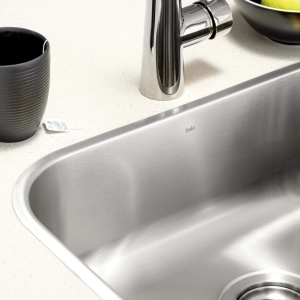 Cuba de Cozinha Inox Retangular 50x34 cm (Fuji Escovada)