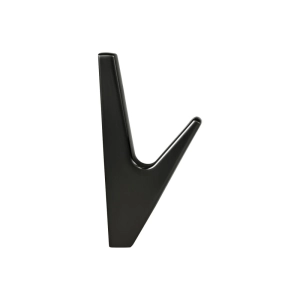 Cabide com Gancho de Parede Zamac (Lapa Preto Fosco)