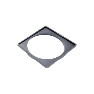 Conjunto Ralo e Porta Grelha 10x10 cm (Cinza)