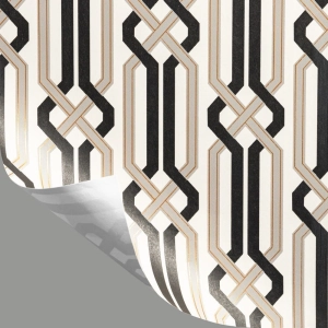 Papel de Parede Geom&eacute;trico Lav&aacute;vel 10,00 x 0,53 m (Creativo Sei)