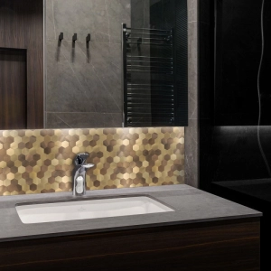 Pastilhas Adesivas Metálicas (Favus Mix)