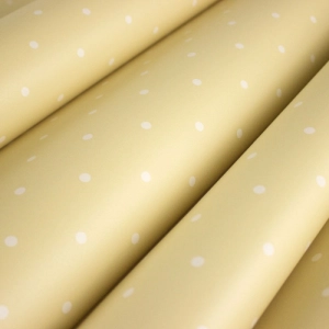 Papel de Parede Infantil Amarelo Lav&aacute;vel 10,00 x 0,53 m (Delicato Uno)