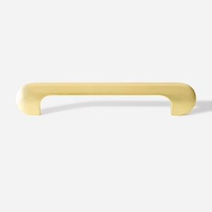 Produto Puxador para Móvel Alça Sobrepor 128 mm Zamac (Pompeia Ouro Fosco)