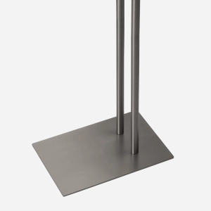 Toalheiro de Piso em Inox (Rizzi Grafite Fosco)