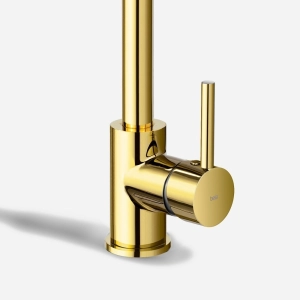 Torneira Monocomando Gourmet de Cozinha (Barbados Dourada)