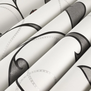 Papel de Parede Floral Lav&aacute;vel 10,00 x 0,53 m (Audacia Sei)