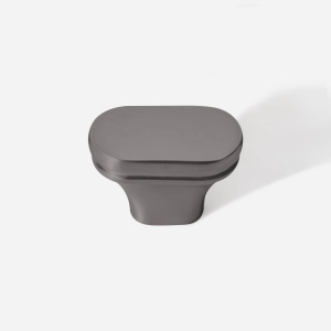 Puxador para Móvel Ponto Zamac (Memphis Grafite Fosco)