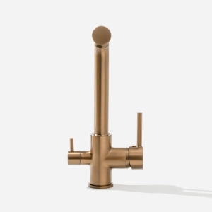 Torneira Monocomando Girat&oacute;ria de Filtro (Ubatuba Ros&eacute; Gold Fosca)