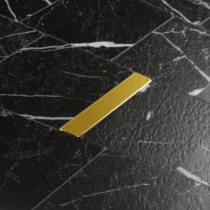 Pastilhas Adesivas Metálicas (Marquina Gold)