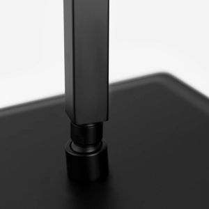 Ducha de Inox Quadrada 30x30 cm de Teto (Preta Fosca)