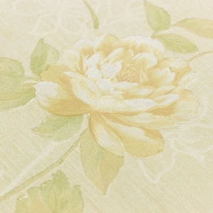 Papel de Parede Floral Cl&aacute;ssico Bege Lav&aacute;vel 10x0,53 m (Fiori Quindici) - Outlet