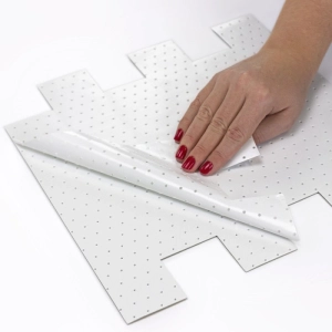 Pastilhas Adesivas Resinadas Metr&ocirc; (Amarela)