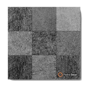 Pedra Hitam Lisa 10x10 cm - m²