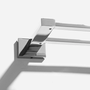 Porta Toalhas Duplo (Mondrian Cromado)