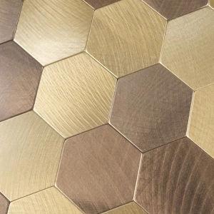 Pastilhas Adesivas Metálicas (Favus Mix)