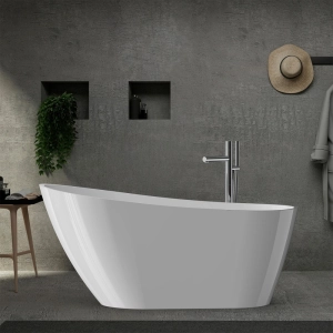 Banheira de Imers&atilde;o Acr&iacute;lica 170 cm (Kiel Branca) - Outlet