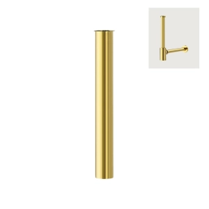 Prolongador de Sifão Metálico (Line Dourado)