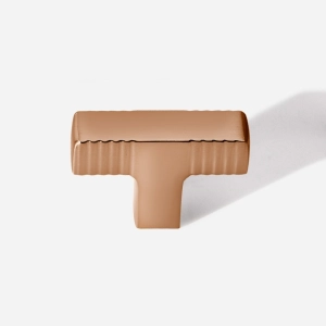 Puxador para M&oacute;vel Ponto Zamac (Petra Ros&eacute; Gold)