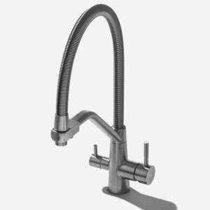 Torneira Monocomando Gourmet de Filtro (Nassau Grafite Fosca)