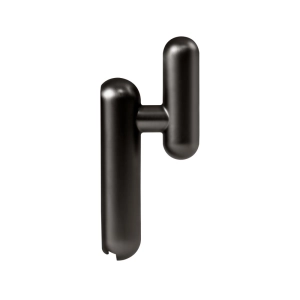 Cabide com Gancho de Parede Zamac (Moema Preto Fosco)