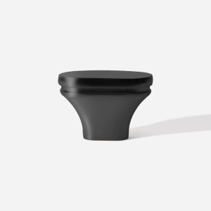 Puxador para Móvel Ponto Zamac (Memphis Preto Fosco)