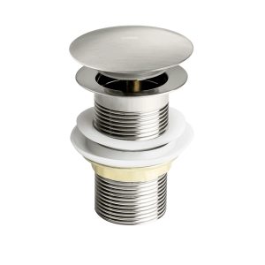 V&aacute;lvula Click de Inox para Cubas (Escovada)