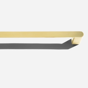 Porta Toalha de Banho Inox (Picasso Dourado Fosco) - Outlet